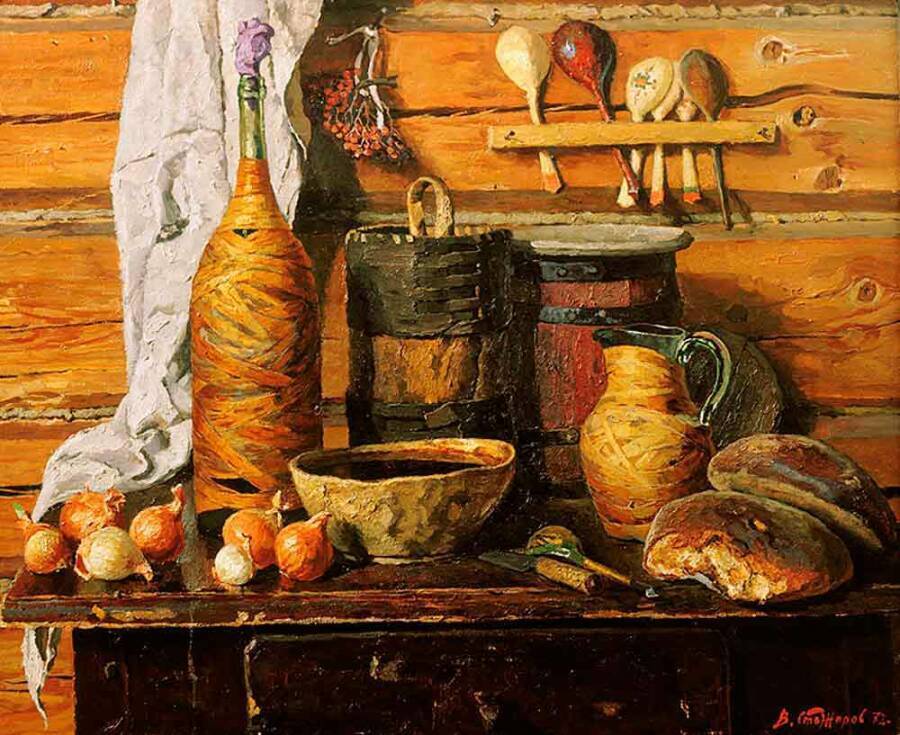 Что едят простые люди на обед.Простая еда.