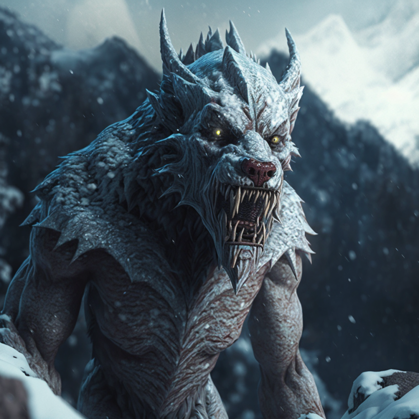 Страшная история про оборотней.