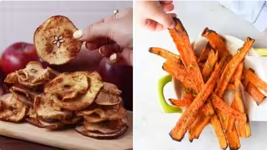 5 рецептов полезных домашних чипсов к чаю