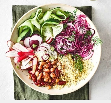 Вегетарианский салат