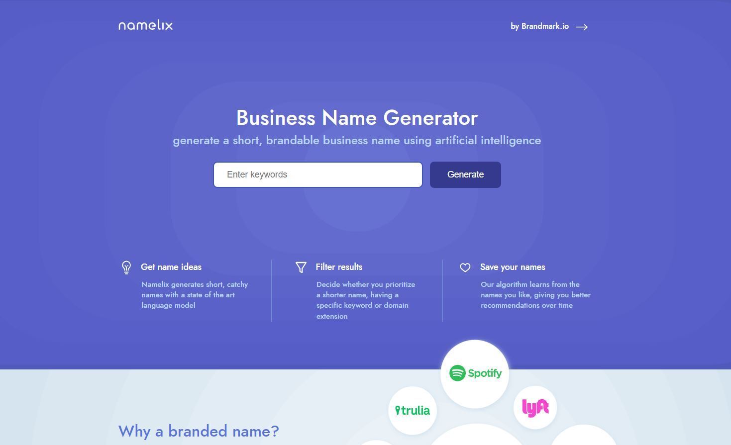 Business name generator