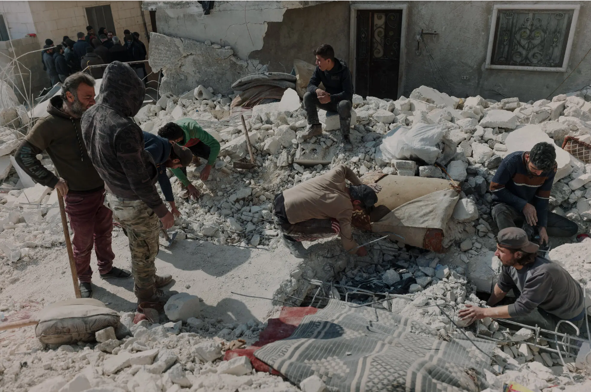 Чувствуя себя покинутым миром в пострадавшем уголке Сирии.