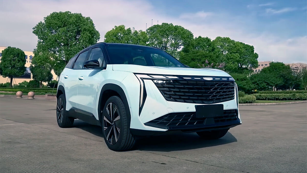 Geely запатентовала в России кроссовер Atlas нового поколения