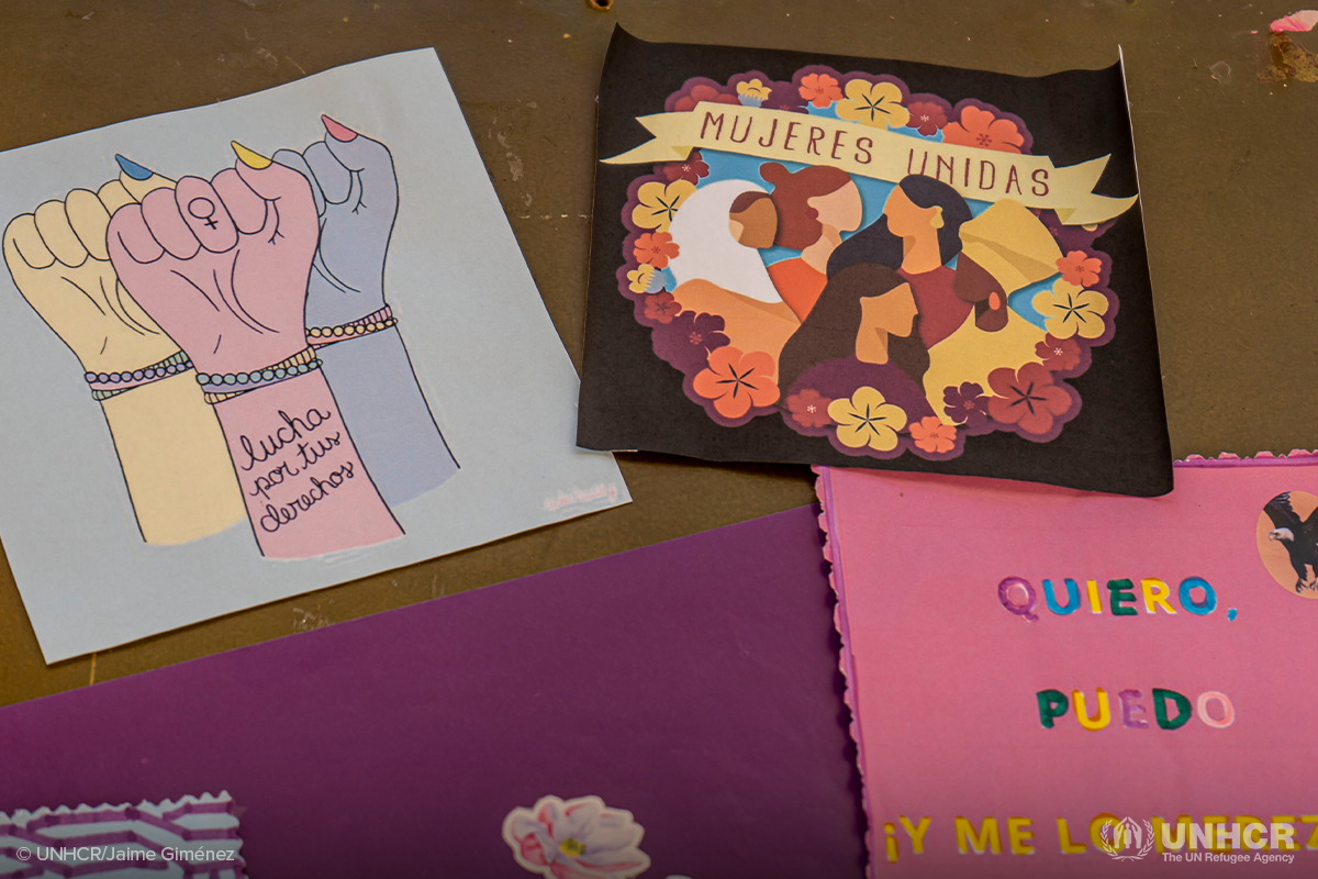 Как УВКБ ООН расширяет возможности женщин и сообществ, чтобы помочь положить конец гендерному насилию