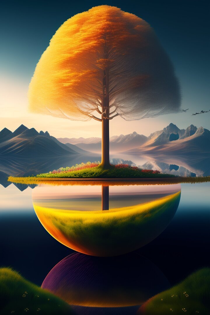 Существует ли дерево растущее вверх ногами?