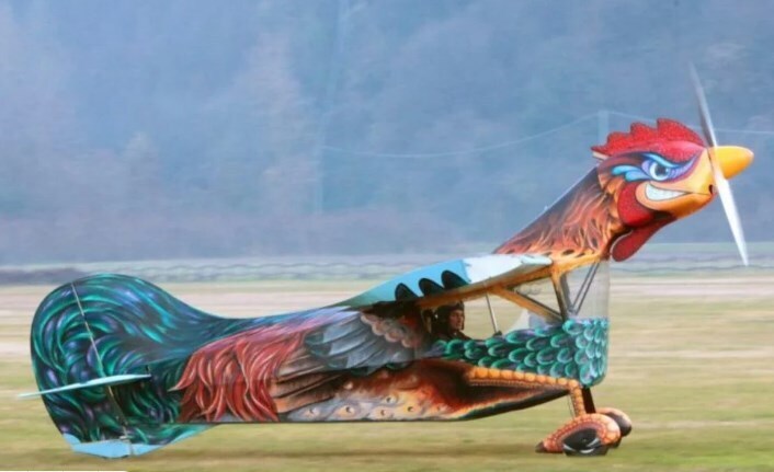 Cамолеты мира раскрашены невероятным образом.