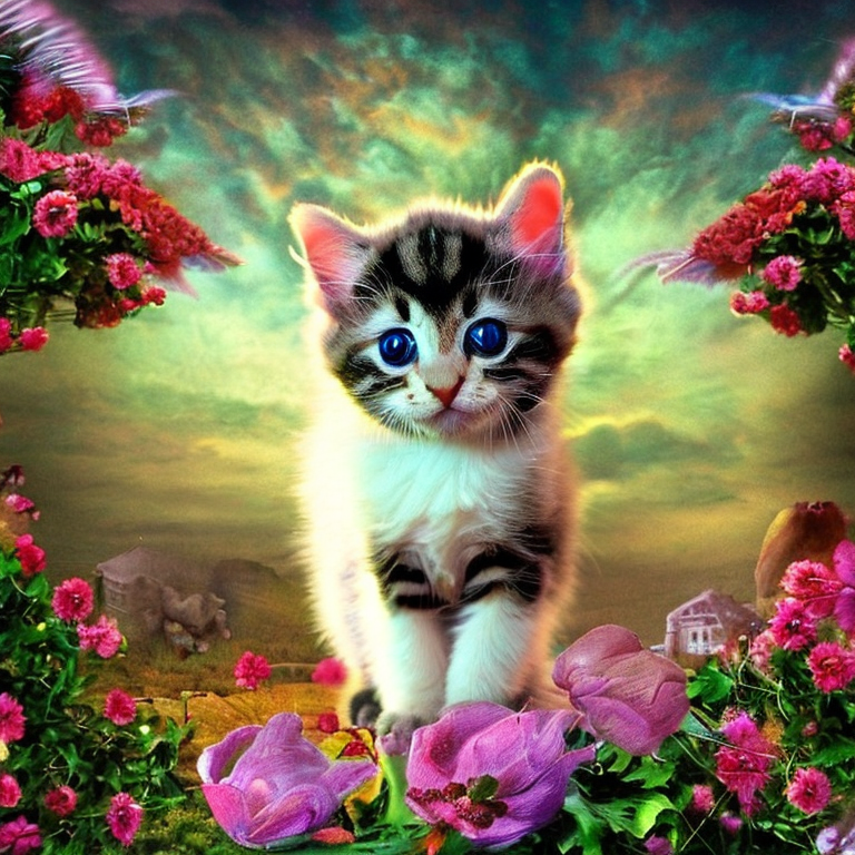 Кошка по имени Пушистик