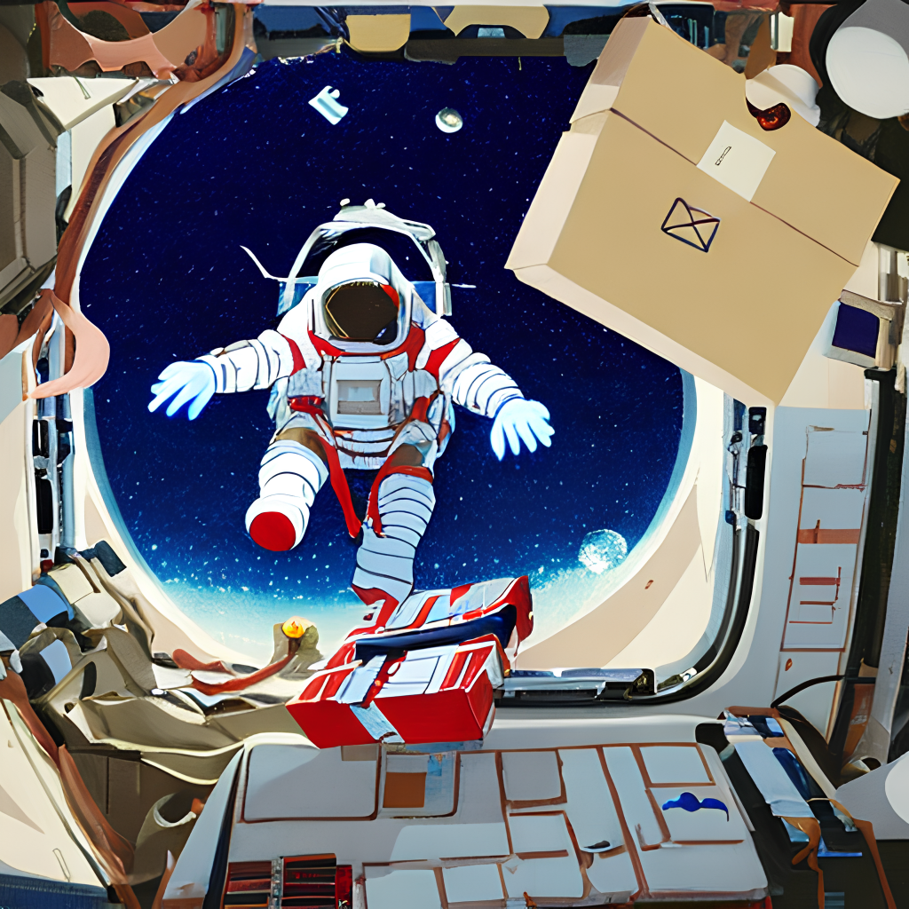 Дорогие астронавты! Привет от НАСА!