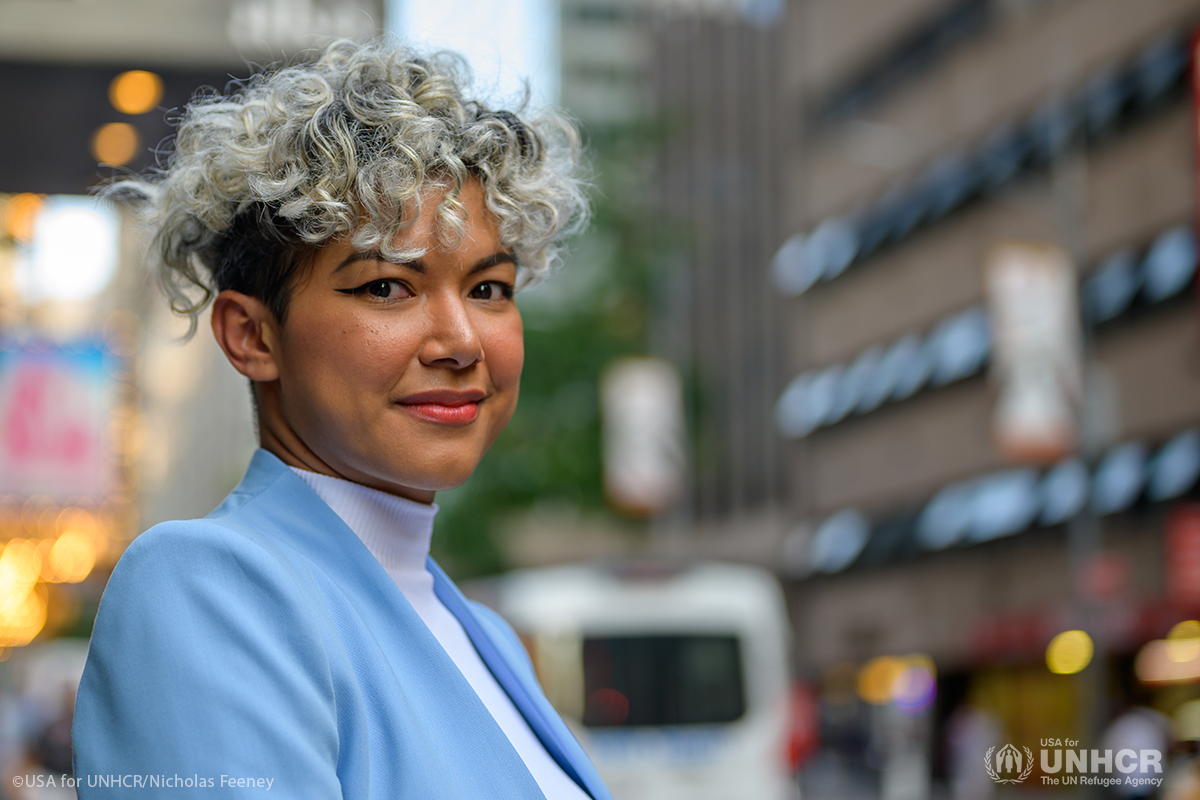 Нери Сантаэлла, основатель «Голоса Венесуэлы», получает премию Джина Дьюи в качестве беженца.