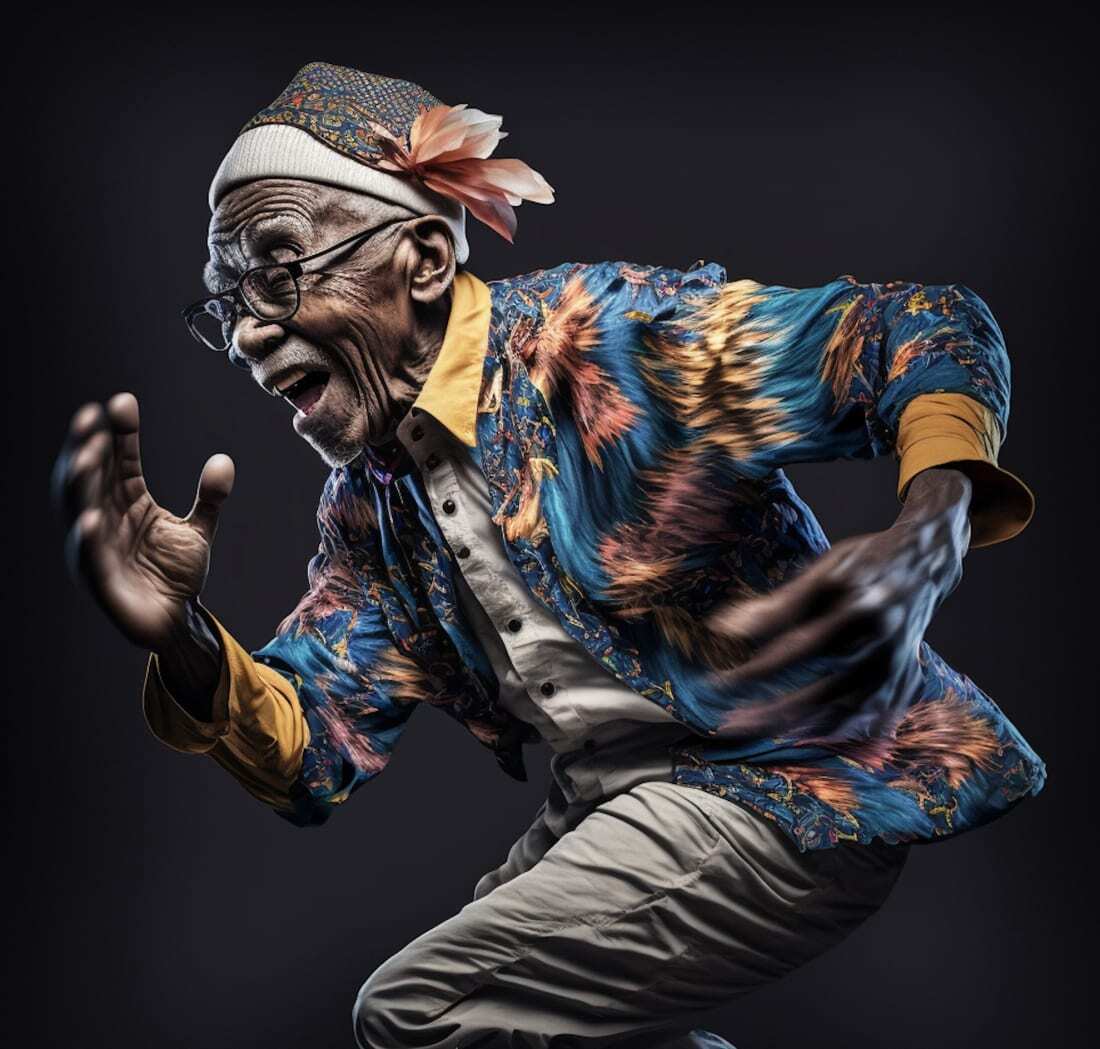 Нигерийский художник-ИИ создает показ мод для пожилых людей