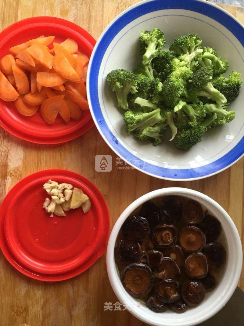 Грибы шиитаке и брокколи Рецепт для похудения