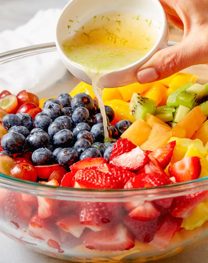 Легкий фруктовый салат