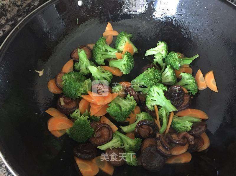 Грибы шиитаке и брокколи Рецепт для похудения