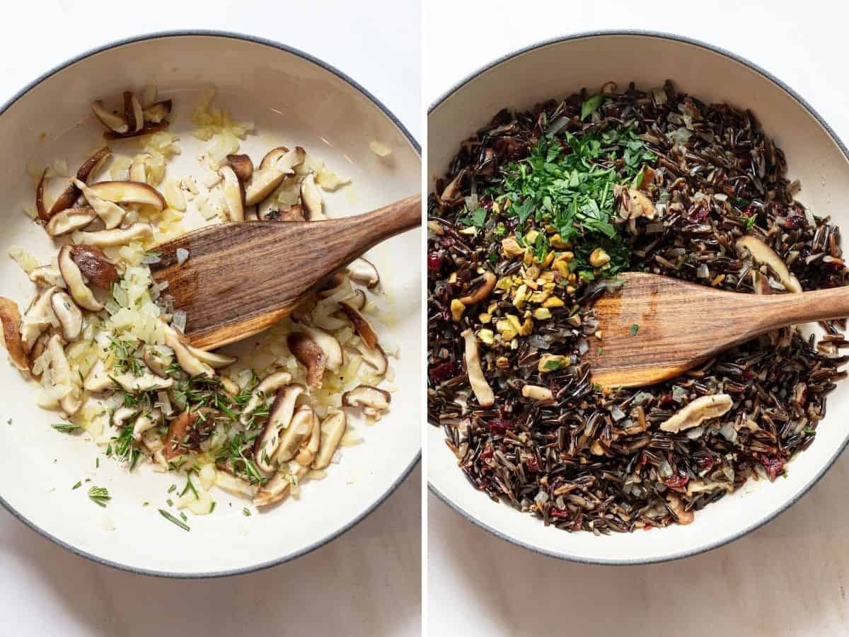 Начинка из дикого риса