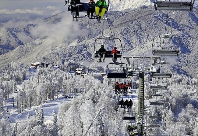 Лучшие 5 российских зимних горнолыжных курортов