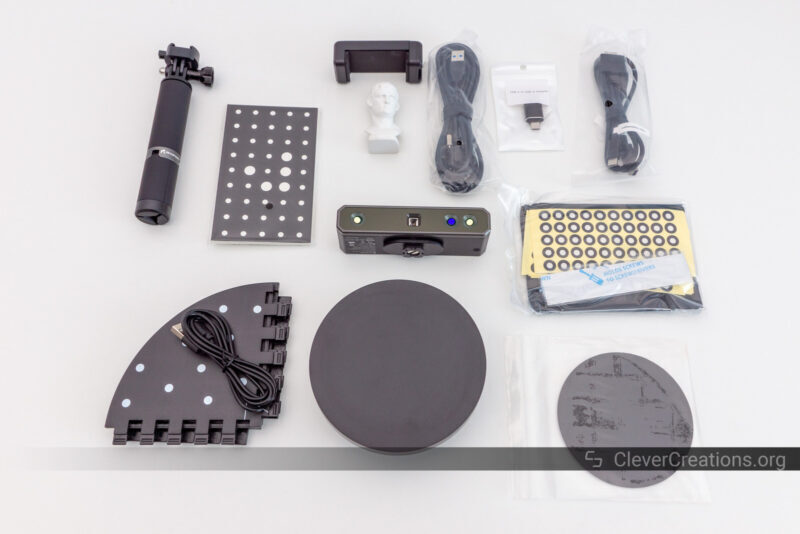 Обзор Revopoint MINI, 3D-сканирование