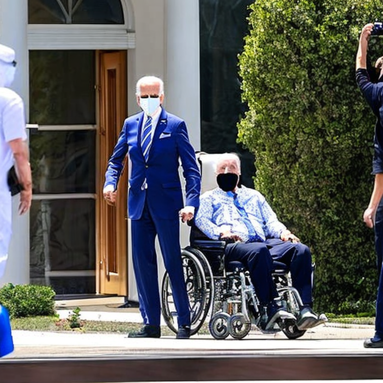 Байден выписывается......