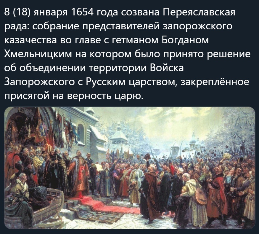 1654 год воссоединение украины с россией карта