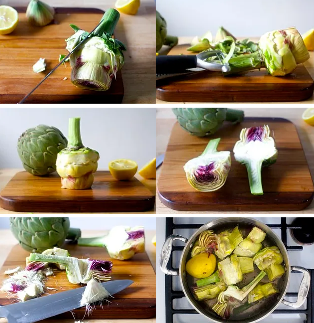 Хрустящие жареные артишоки