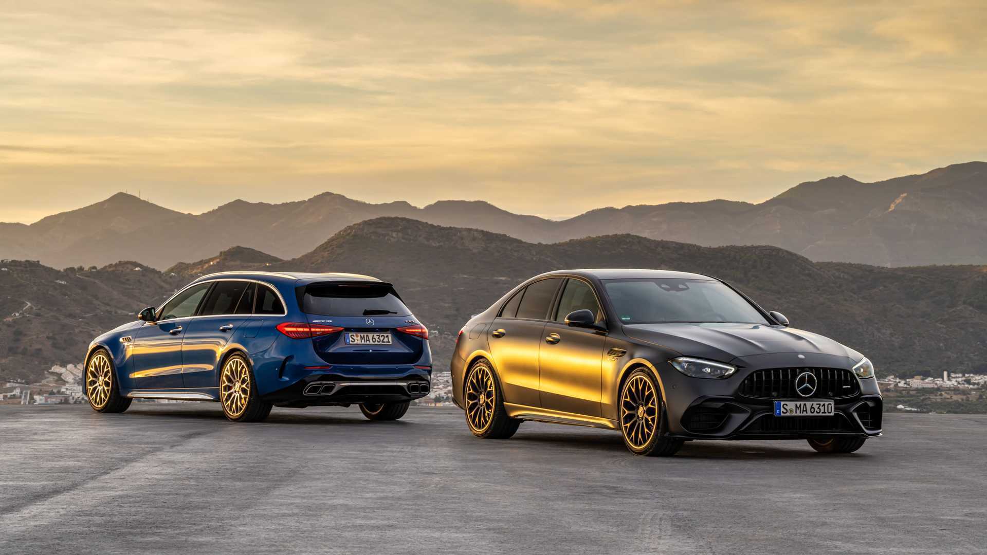 Mercedes-AMG C 63 S E-Performance (2023) на первом тесте