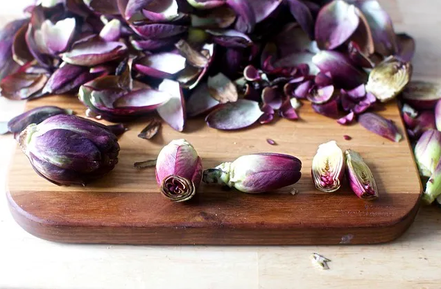 Хрустящие жареные артишоки