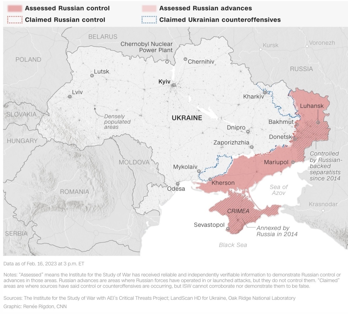 США заявили, что Россия совершила преступления против человечности