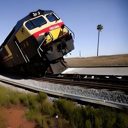 Авария на ж/д путях в Техасе