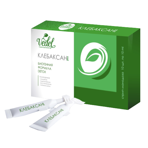 Клебаксан для очистки лимфы. Состав