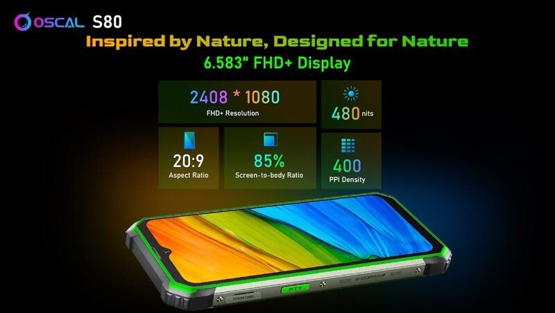 Oscal S80: универсал с впечатляющей батареей емкостью 13 000 мАч