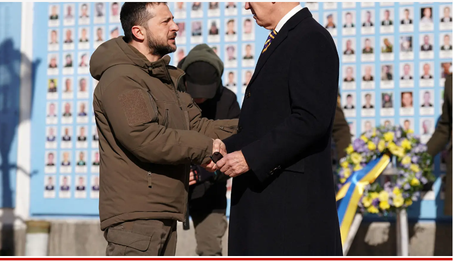 Байден прибыл в Киев с неожиданным визитом в Украину.