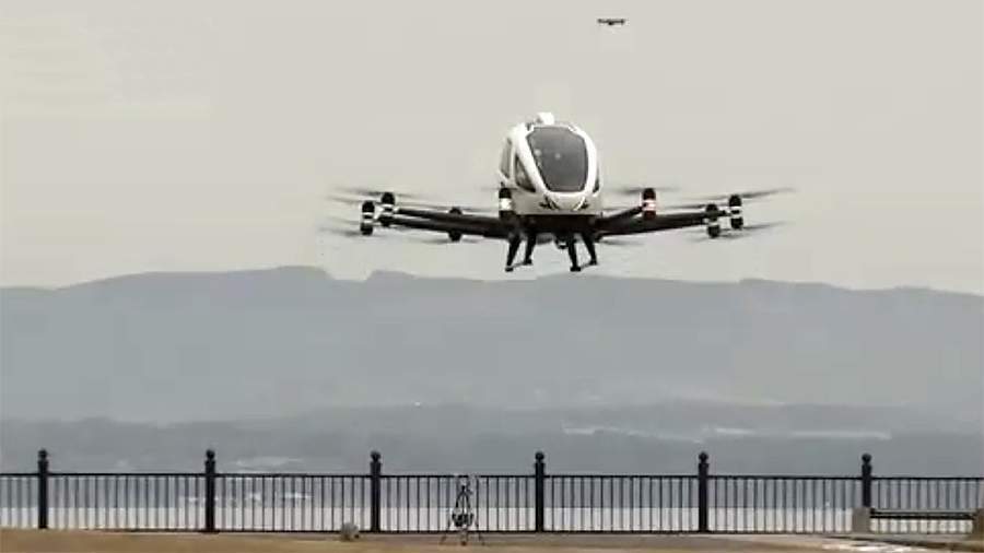 Будущее наступило: Япония испытывает первый в мире летающий автомобиль