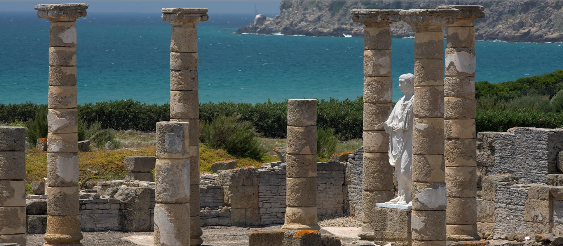 Испанская песчаная дюна, скрывающая римские руины