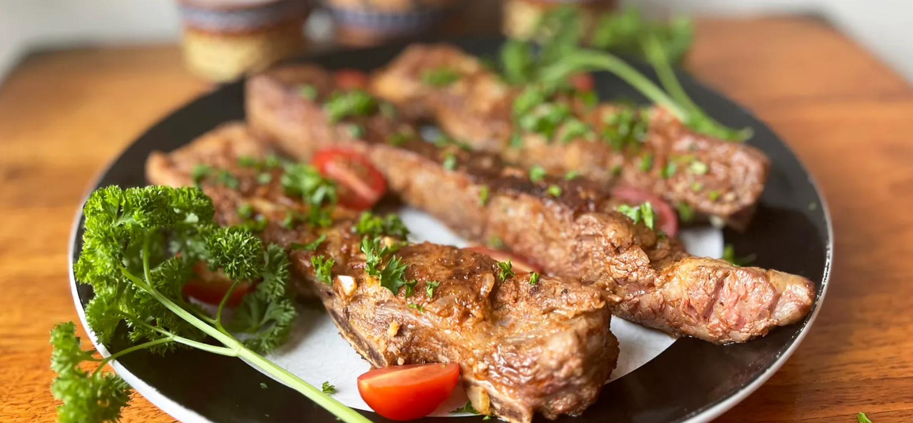 Еврейские ребрышки на гриле