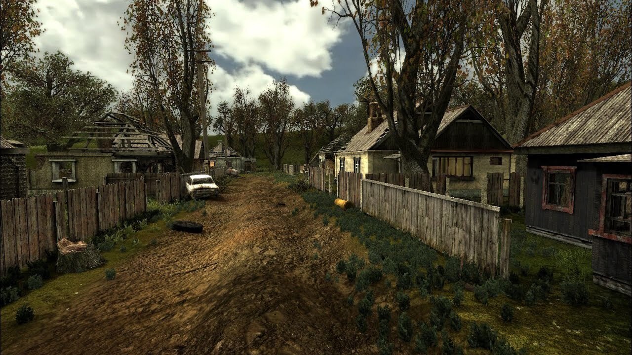 Жуткая ночь в деревне