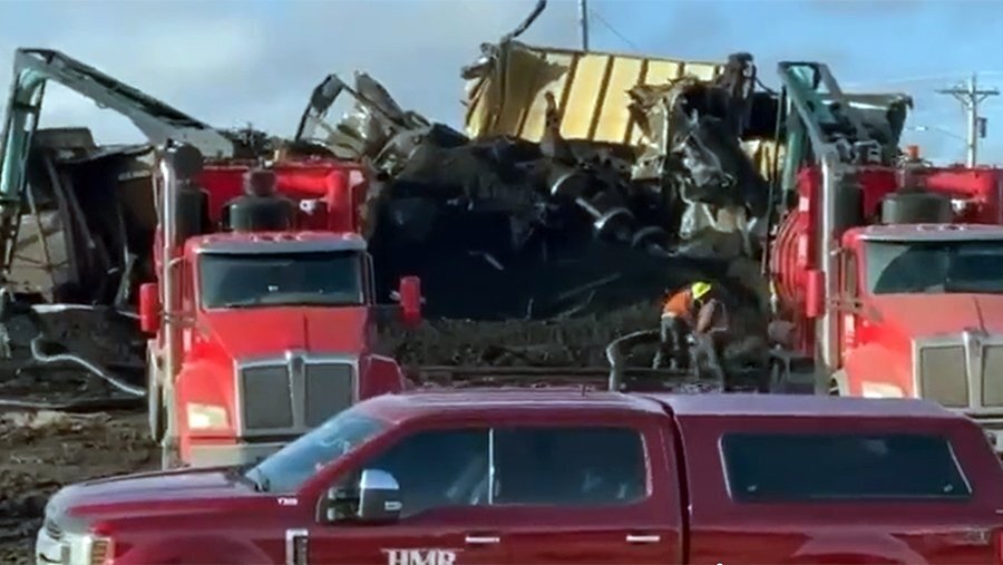 В американском городе четвертый поезд сошел с рельсов за 10 месяцев