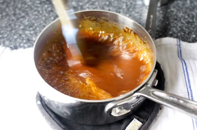 Персики на гриле