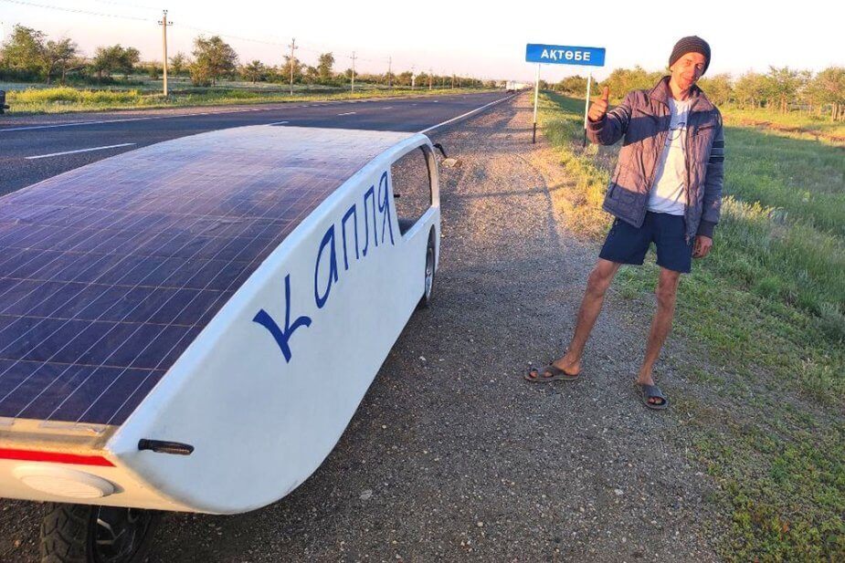 Житель Сочи таки сделал машину на солнечной батарее
