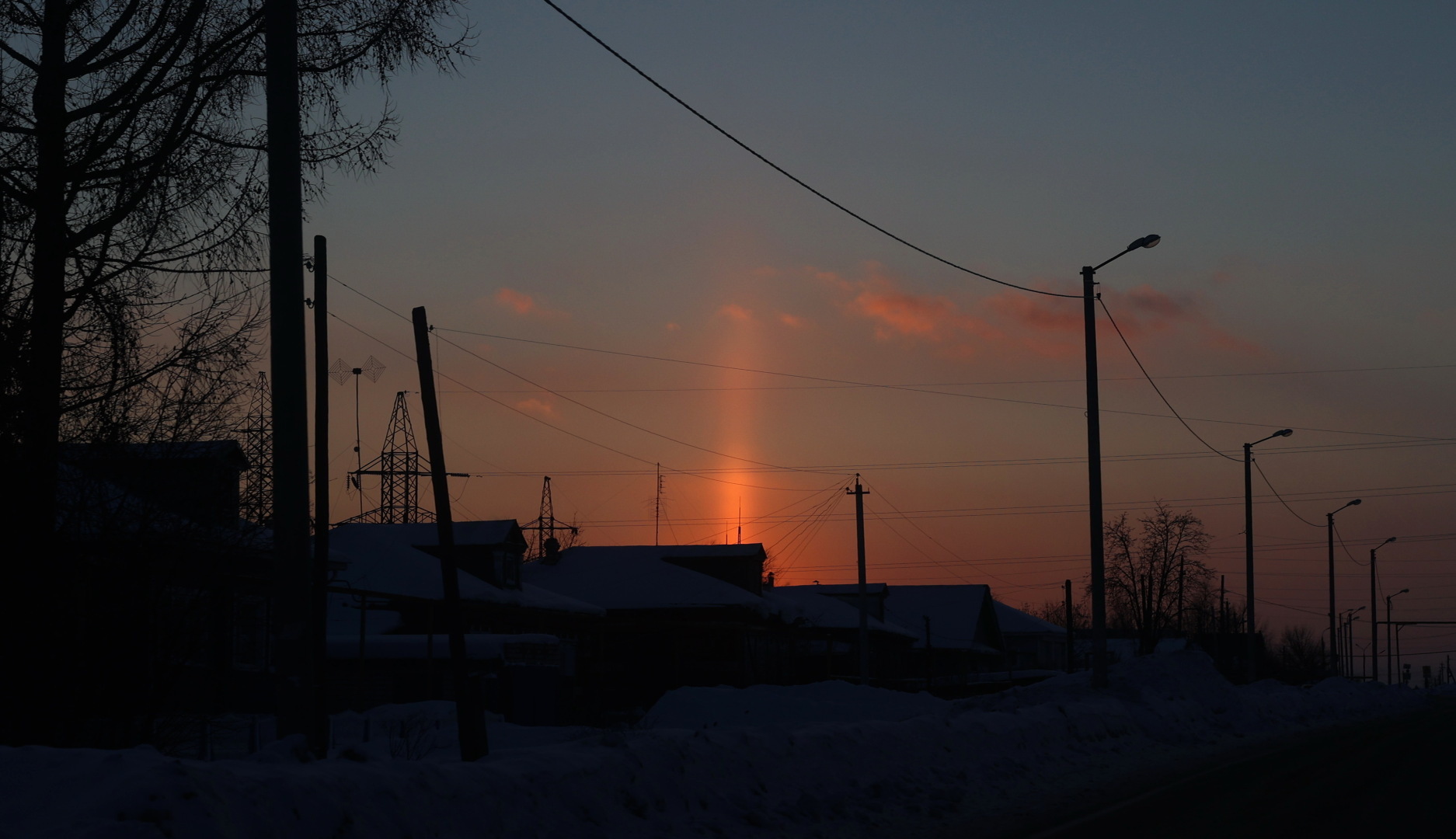 Луна, Венера и Юпитер 2023.02.23