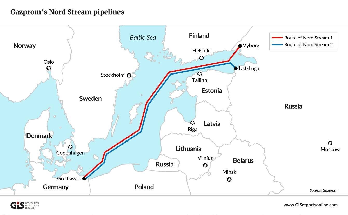 Проект строительства газового трубопровода по дну моря к берегу германии получил название