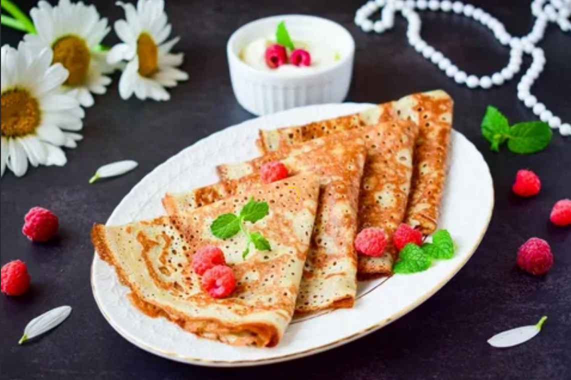 Пышные и вкусные блины - пошаговый рецепт