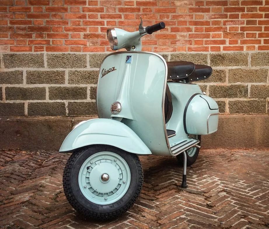 Vespa 125 с люлькой