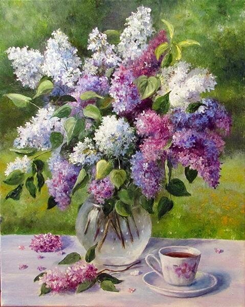 Гармония природы в работах художника Ольги Воробьёвой.