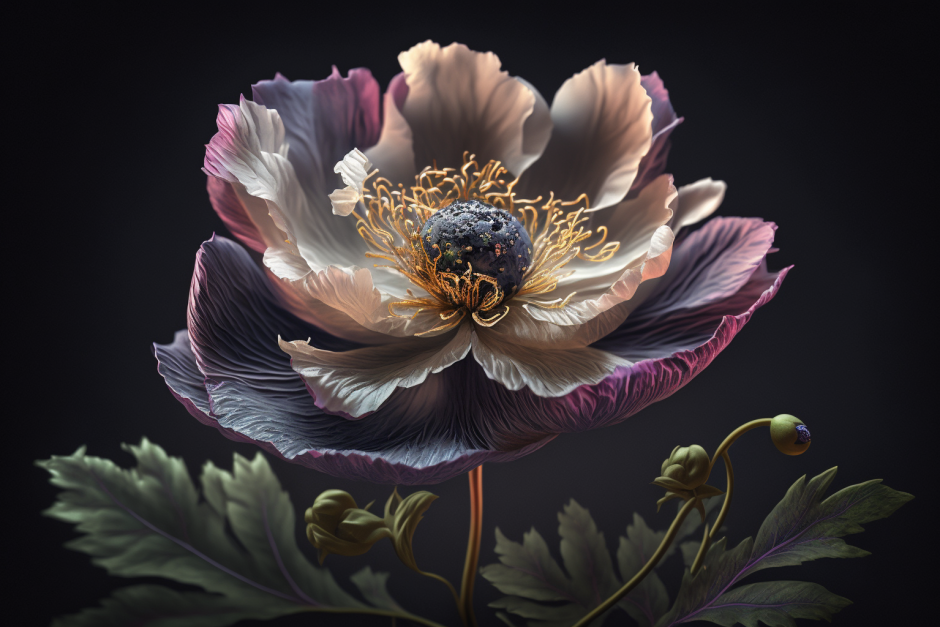 Красота и символизм: История японского пиона