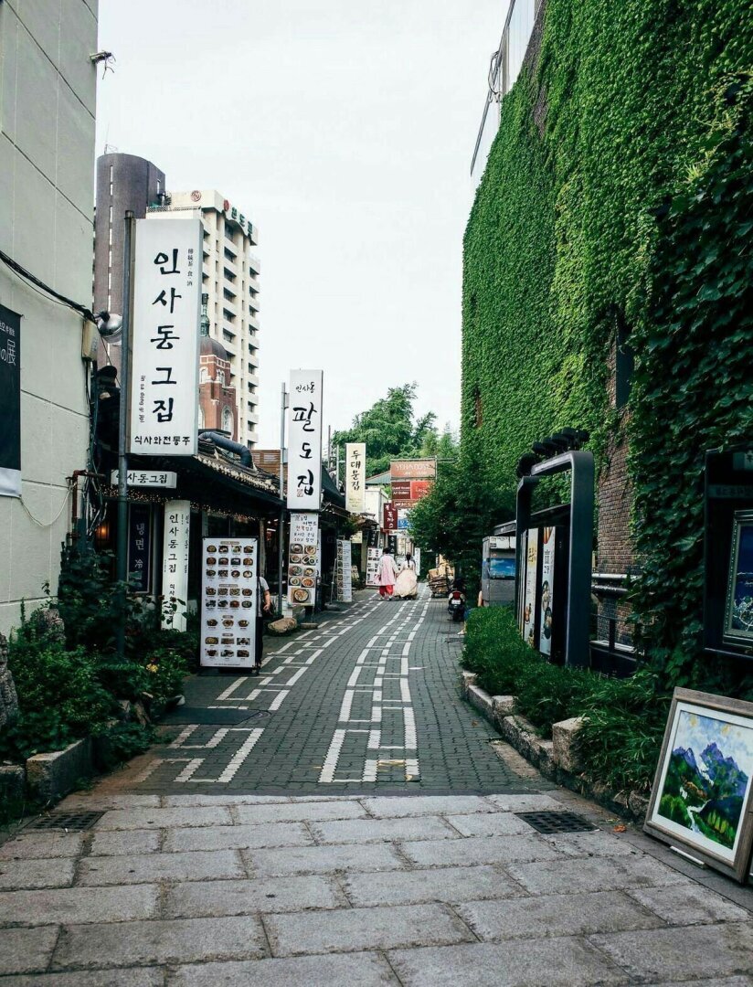фото корейских улиц