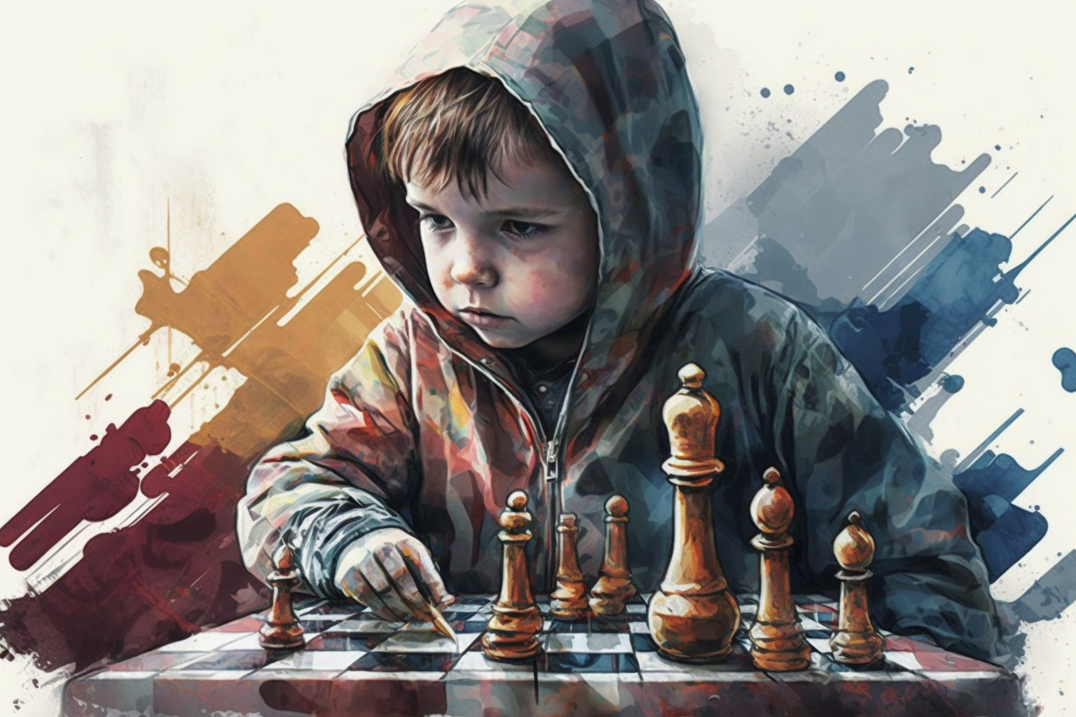 Как быстро научить ребёнка играть в шахматы