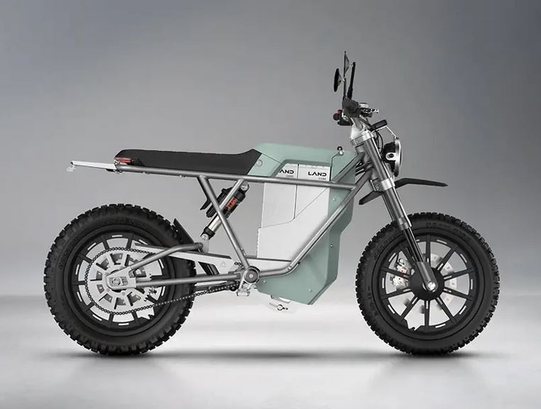 LAND Moto выпускает вторую версию электромотоцикла LAND District Scrambler