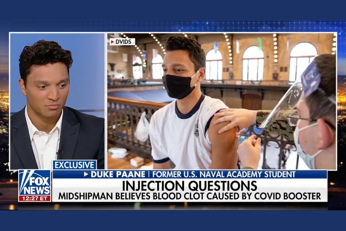 Бывший курсант Военно-морской академии США обвинил в своем исключении прививку от COVID-19.