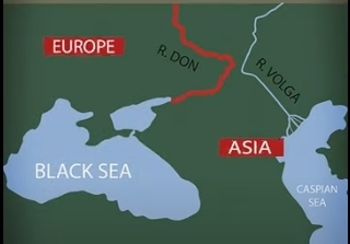 Где находится граница между Европой и Азией?