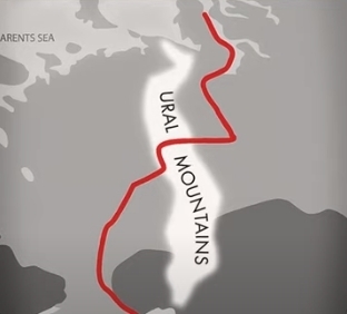 Где находится граница между Европой и Азией?