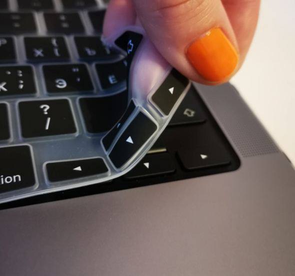 Мягкий чехол для клавиатуры MacBook